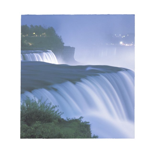 Bloco De Notas EUA, Nova York, Cataratas do Niágara. Catarata Ame (Frente)