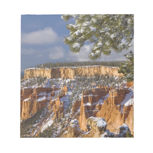 Bloco De Notas EUA, Utah, Parque Nacional Bryce Canyon. Nascer do (Frente)