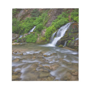 Bloco De Notas EUA, Utah, Parque Nacional Zion. Grandes Nascente