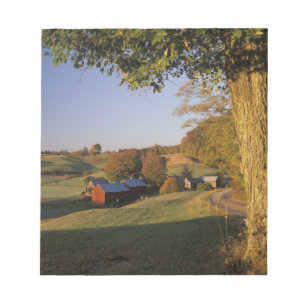Bloco De Notas EUA, Vermont, sul de Woodstock, Jenne Farm em