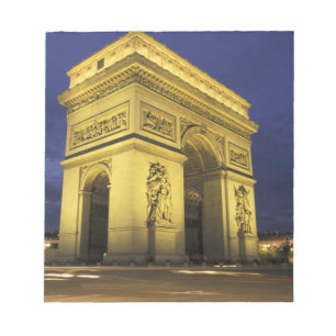 Bloco De Notas Europa, França, Paris. Arco do Triunfo
