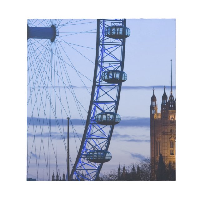 Bloco De Notas Europa, INGLATERRA, Londres: Casas do Parlamento (Frente)