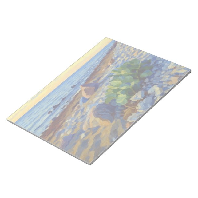 Bloco De Notas Evening light on the coast of Vormsi (Inclinado)