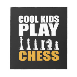 Bloco De Notas Excelente Chess Garotos Chess Piece Garotas
