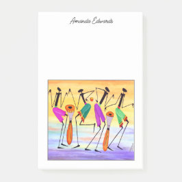 Bloco De Notas Exprimindo felicidade Postada - Notas