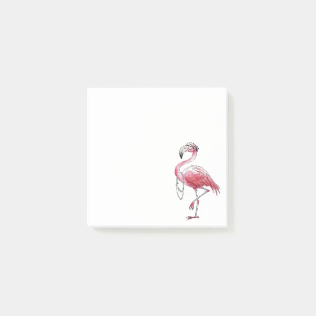 Bloco De Notas Fabuloso Flamingo (Frente)