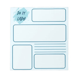 Bloco De Notas Faça-o Lady Notepad