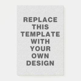 Bloco De Notas Faça seu próprio retrato orientado 4 x 6 polegadas