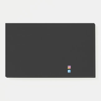 BLOCO DE NOTAS FACEBOOK INSTAGRAM