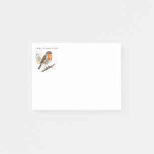 Bloco De Notas Fácil distração com a citação divertida do Birds