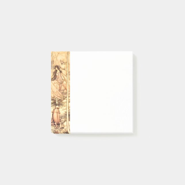 Bloco De Notas Fada Arthur Rackham (Frente)