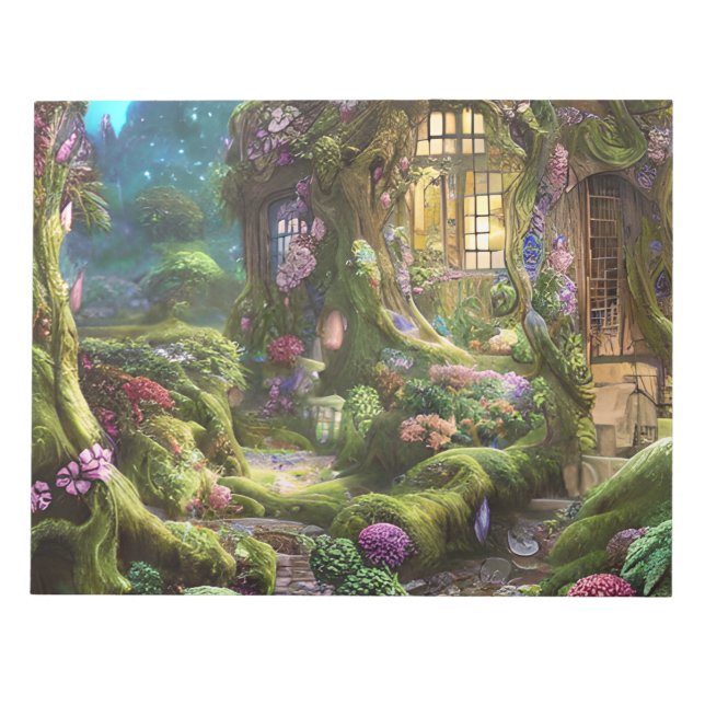 Bloco De Notas Fairyland Forest Graphic (Frente)
