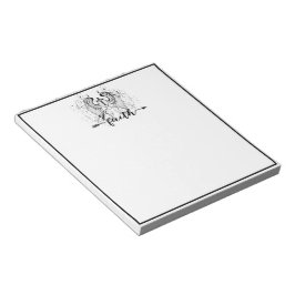 Bloco De Notas Faith Cross