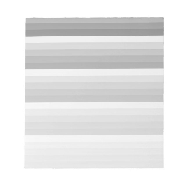 Bloco De Notas faixas de sombra cinza (Frente)