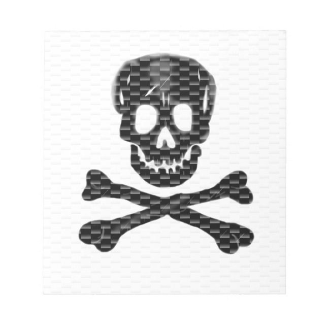 Bloco De Notas Fale como um dia de pirata (Frente)