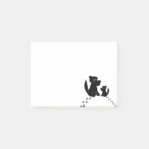 Bloco De Notas Família Black Dog