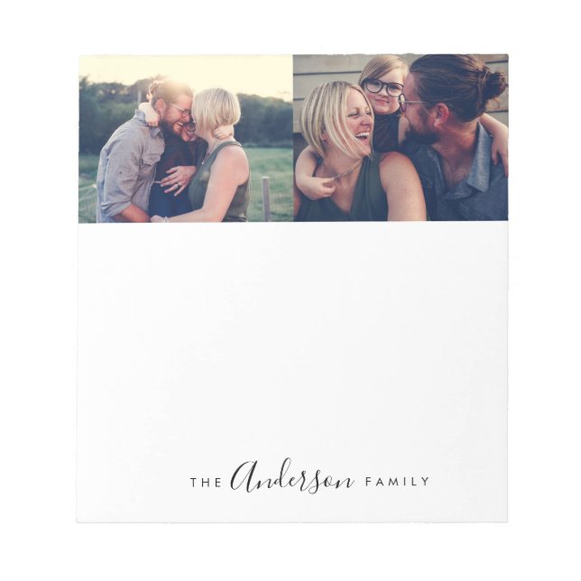 Bloco De Notas Família Personalizada (Frente)