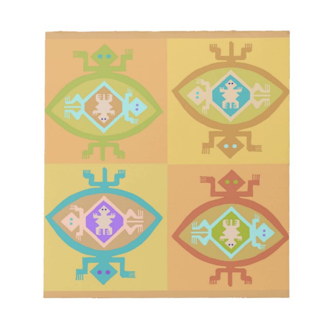 Bloco De Notas Família Tortuga Sudoeste (Frente)