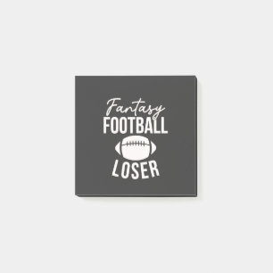 Bloco De Notas Fantasia Engraçada de Futebol Perdido