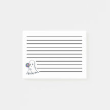 Fantasma Bonito com Notas Postadas do Lolipop