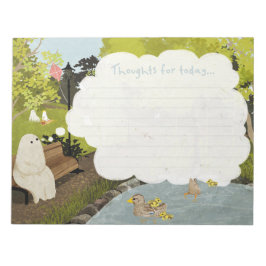 Bloco De Notas Fantasma giro - Pata de Pato no Verão