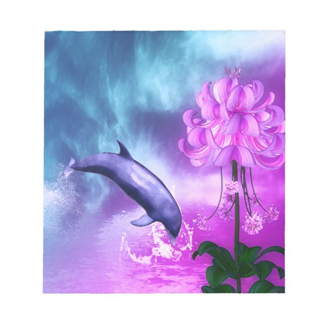 Bloco De Notas Fantasy Dolphin (Frente)