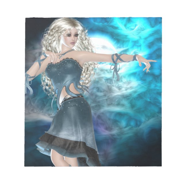 Bloco De Notas Fantasy Sky Siren (Frente)