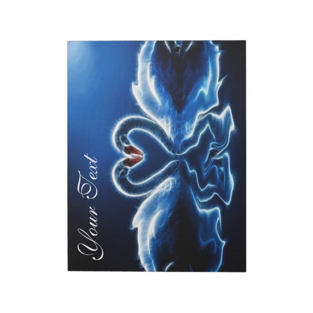 Bloco De Notas Fantasy Swans Notepad (Invertido)