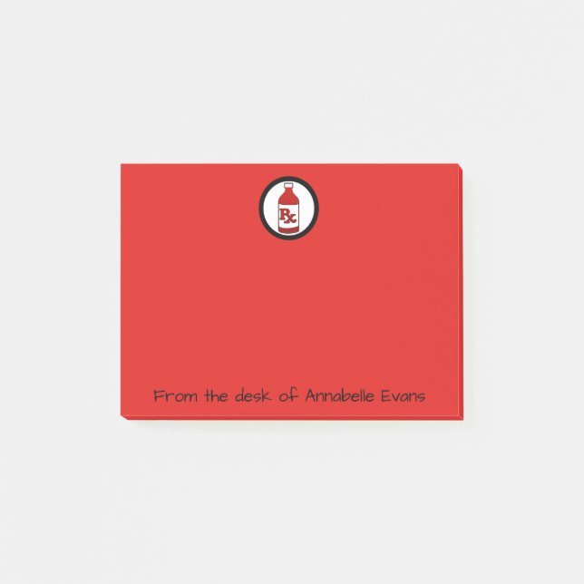 Bloco De Notas Farmacêutico (Frente)