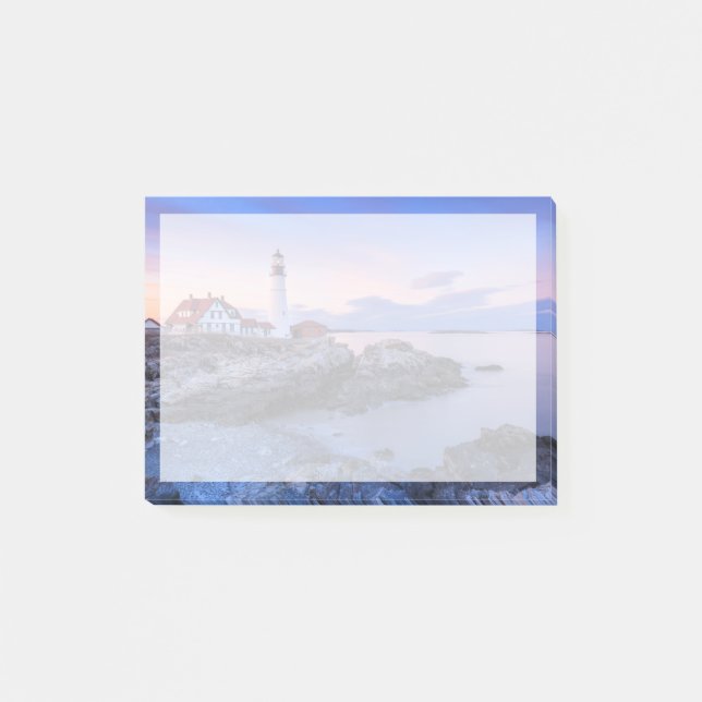 Bloco De Notas Faróis | Cabo Elizabeth, Maine (Frente)