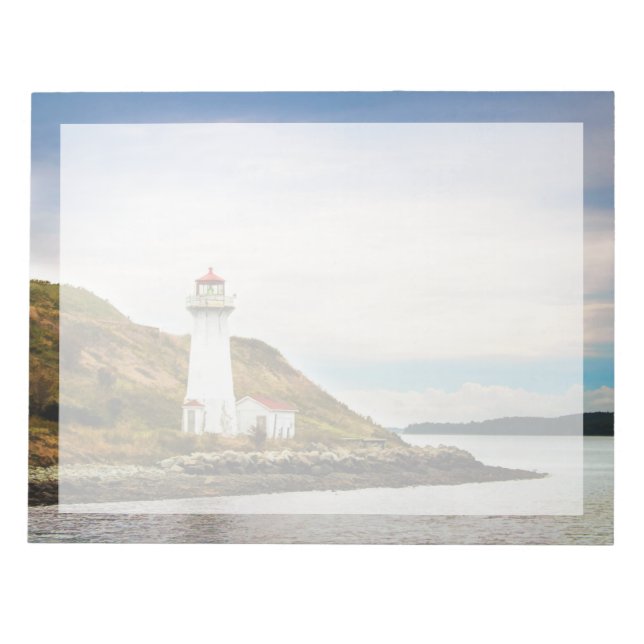 Bloco De Notas Faróis | Farol da Ilha Georges (Frente)