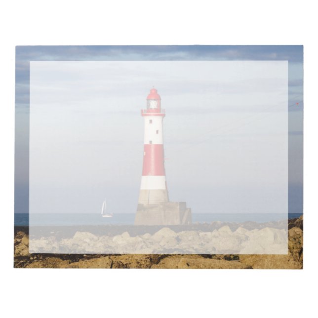 Bloco De Notas Faróis | Farol de Beachy Head Inglaterra (Frente)