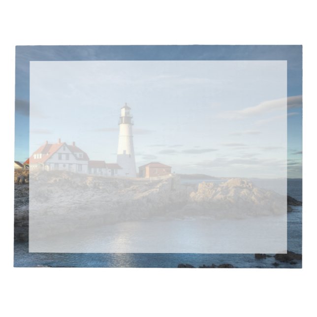 Bloco De Notas Faróis | Farol de Cabeça de Portland (Frente)