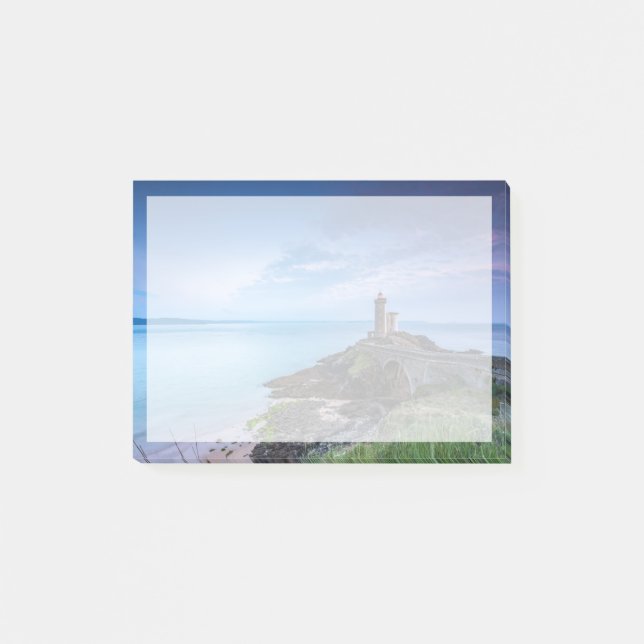 Bloco De Notas Faróis | Farol Plouzané França (Frente)