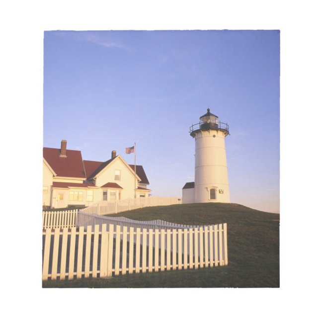 Bloco De Notas Farol de Nobska, Woods Hole, Massachusetts (Frente)