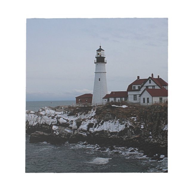 Bloco De Notas Farol de Portland Head (Frente)