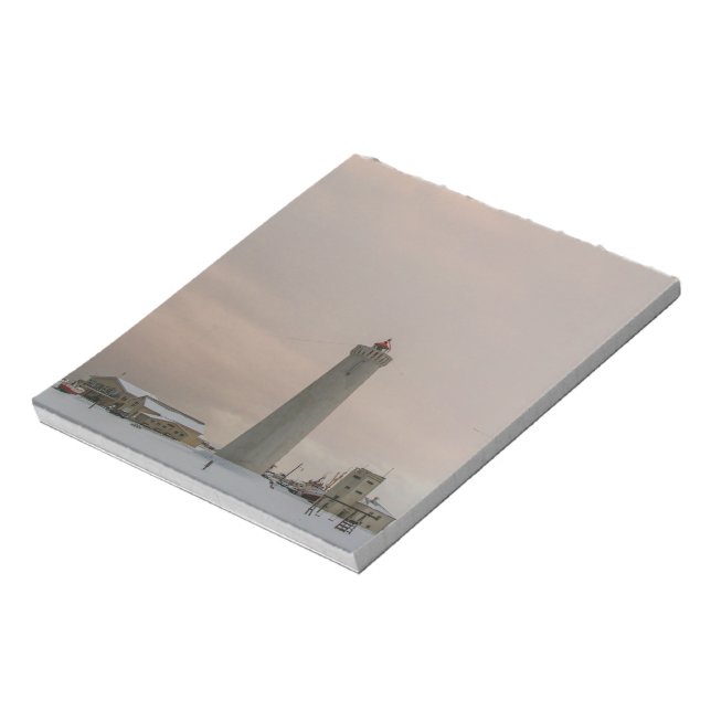 Bloco De Notas Farol na Islândia (Invertido)