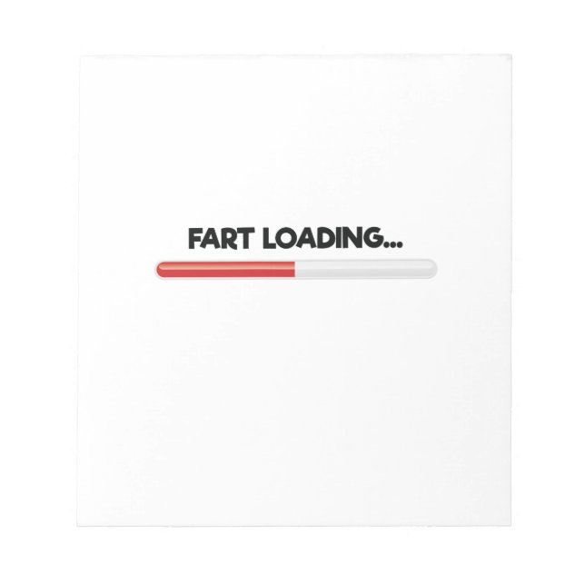 Bloco De Notas Fart Loading (Frente)