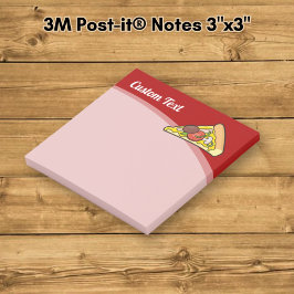 Bloco De Notas Fatia de Pizza