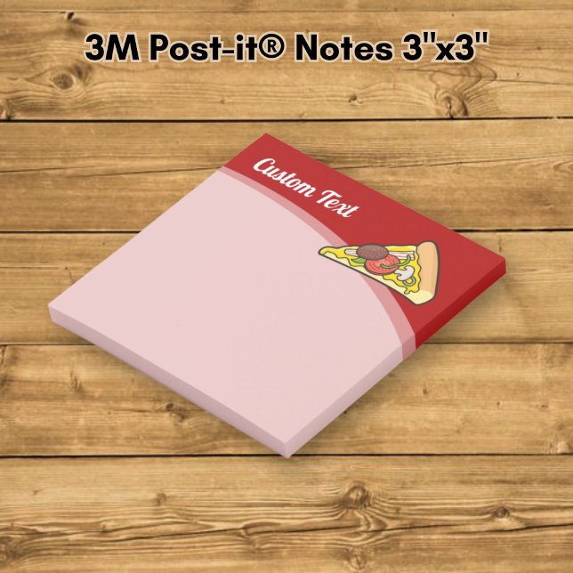 Bloco De Notas Fatia de Pizza (Criador carregado)