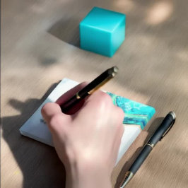 Bloco De Notas Fatia Elegante De Cheiro De Aquarela E Geodo Doura