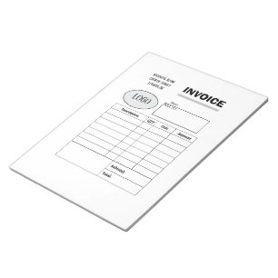 Bloco De Notas Fatura comercial personalizada profissional