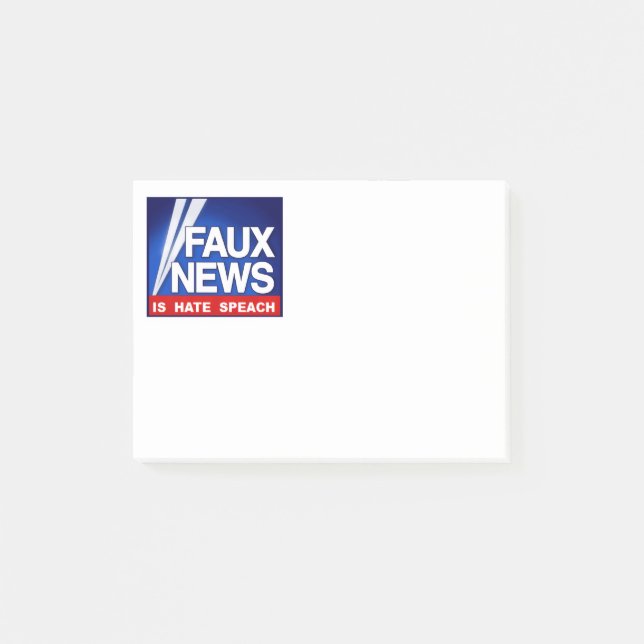 Bloco De Notas Faux News (Frente)
