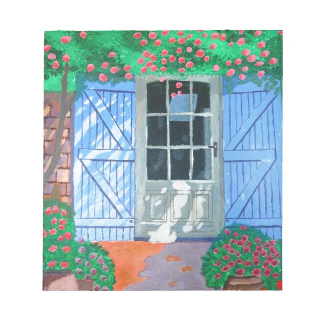 Bloco De Notas Fazenda francesa (Frente)