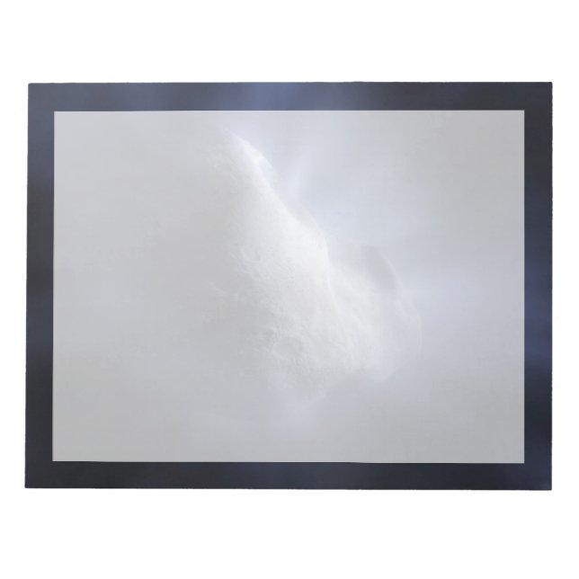 Bloco De Notas Feche Ilustrativamente O Tempel De Cometa. (Frente)