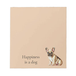 Bloco De Notas Felicidade é um Cão