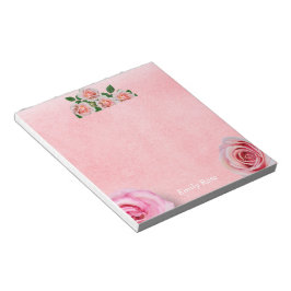 Bloco De Notas Feliz dia de os namorados Rosa Rosa Rosa Bonito Fl
