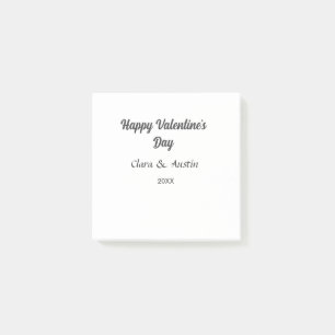 Bloco De Notas Feliz dia dos namorados adicione nome data simples