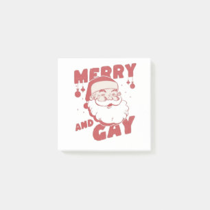 Bloco De Notas Feliz e Alegre Natal LGBTQ Diversão e Orgulho