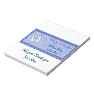 Bloco De Notas Feliz Hanukkah Candy Bar Wrappers Daqui Favores
